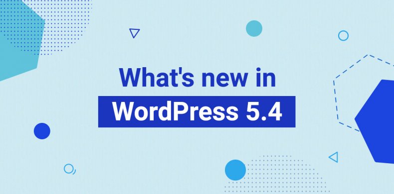 What's New In WordPress 5.4