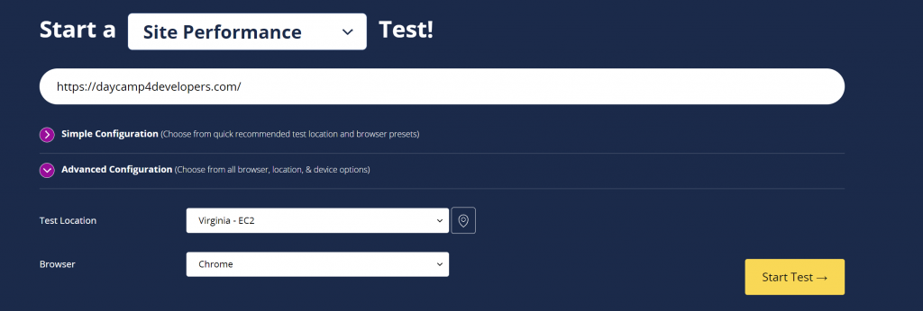 WebpageTest Tool to eliminate render-blocking resources